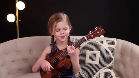 Can t Help Falling In Love - Elvis Cover by 6-Year-Old Claire Crosby_