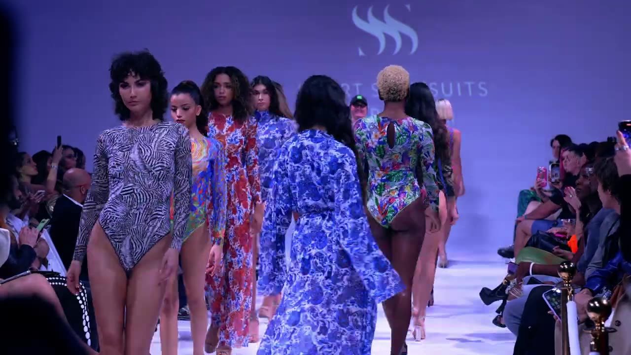 "SMART SWIMSUITS Full Show | Miami Art Basel 2024 | Project Zed’s Futuristic Runway"