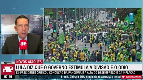 BRAZIL LIVE: Lula criticizes Bolsonaro government and acts of September 7 in video