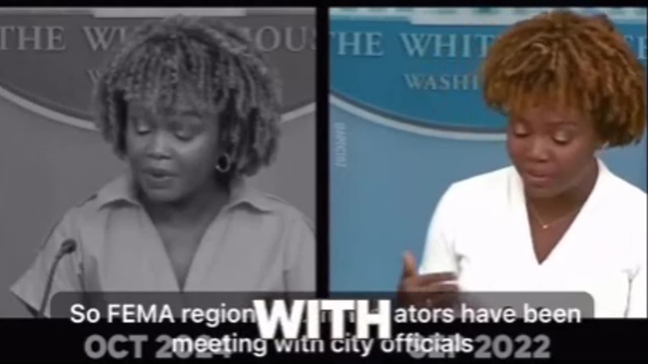 KJP is a Pathological Liar! Biden Used FEMA $ For Illegals!