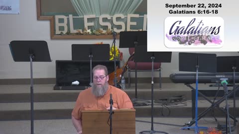 Sunday Sermon at Moose Creek Baptist Church, North Pole, AK 9-22-2024