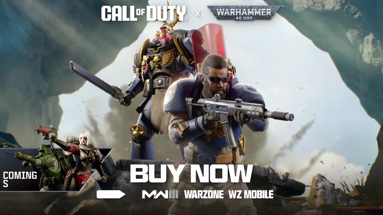 Call of Duty_ Warzone & Modern Warfare 3 - Official Warhammer 40,000 Collaboration Trailer