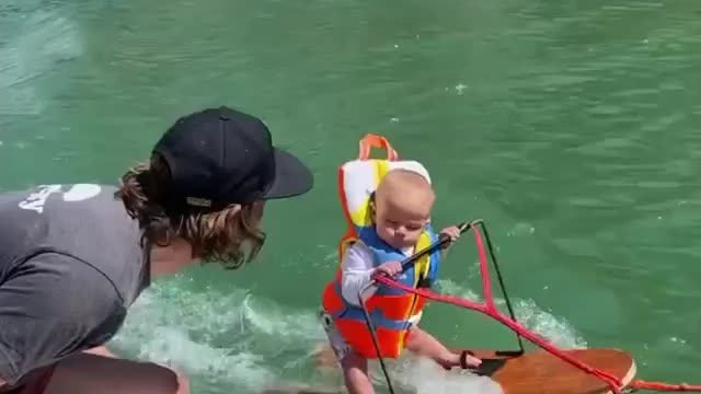 WORLD'S First Baby Boat | Baby👶 Drive Speed Boat 🚤