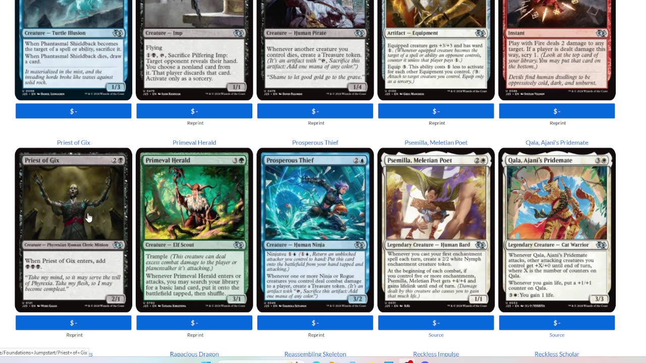 mtg Foundations cards A LOT of THEM!!!!