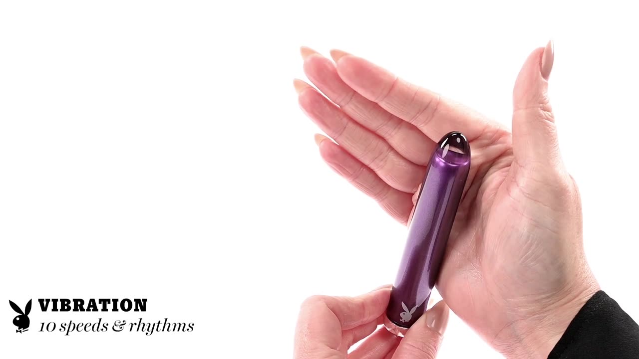 How to Use the Playboy Pleasure Amethyst Glass Bullet