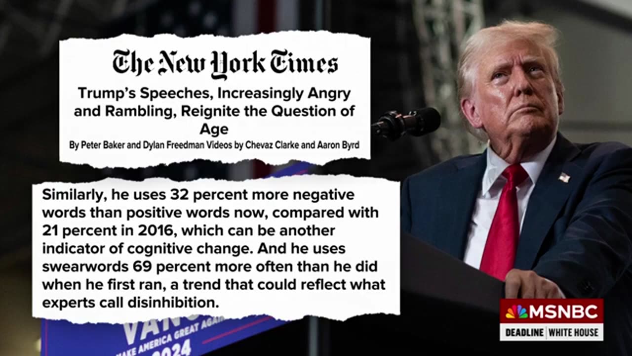 "Is the Media 'Sane-Washing' Trump?" MSNBC Host Challenges NYT Reporter on Air