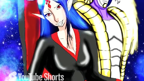 Speedpaint the Omnivampire and her stand