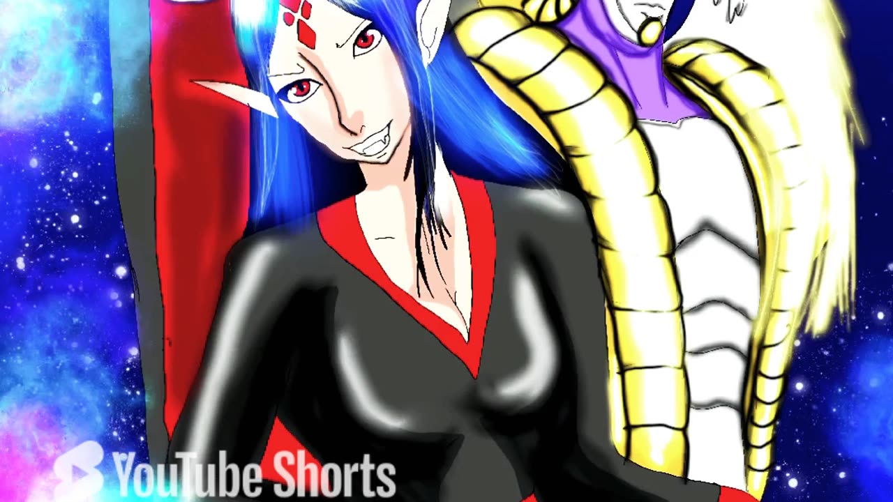 Speedpaint the Omnivampire and her stand