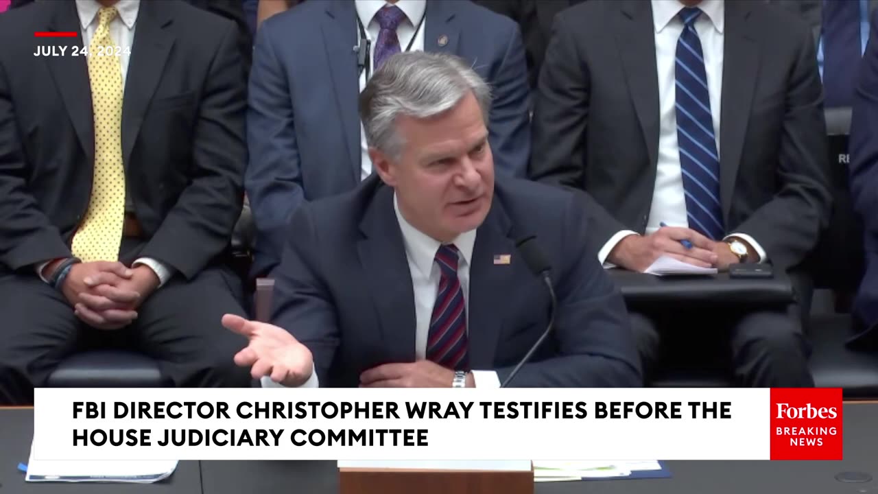 BREAKING NEWS FBI Director Chris Wray Reveals New Information About Weapon Used By Trump Shooter