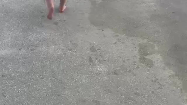 Splash pad for Blake’s bday party