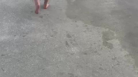 Splash pad for Blake’s bday party