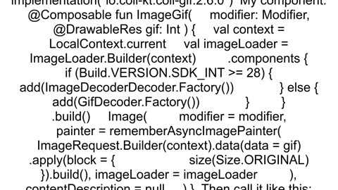 Is it possible to display animated gif in jetpack