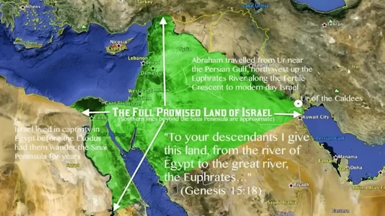 The Greater Israel of Zionism