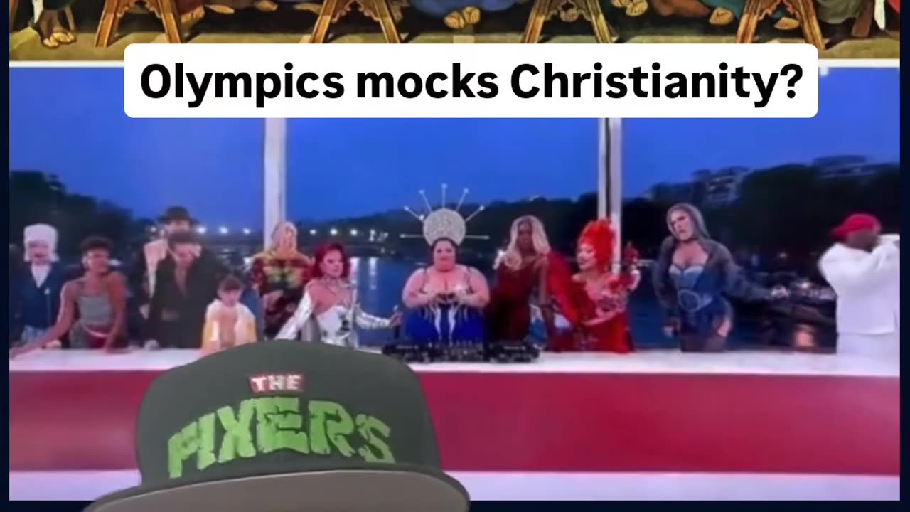 The Olympics opening ceremony mocked Christianity...