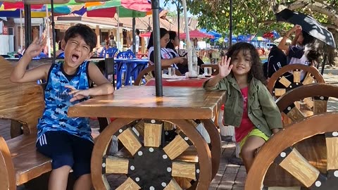 Enjoying a rest at Baywalk in Balingasag, Misamis Oriental