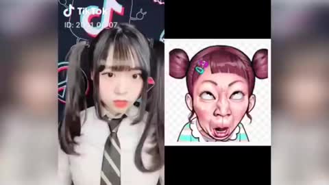 Cute Funny Face Show TikTok challenges