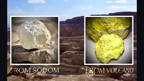 This is the actual remains of Sodom and Gomorrah!