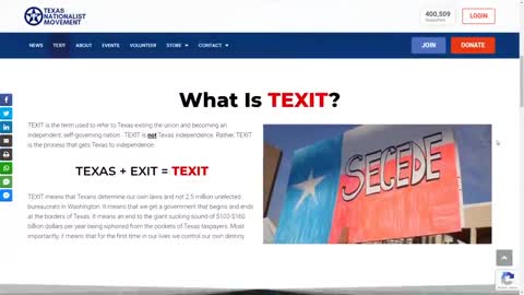 TEXAS + EXIT = TEXIT