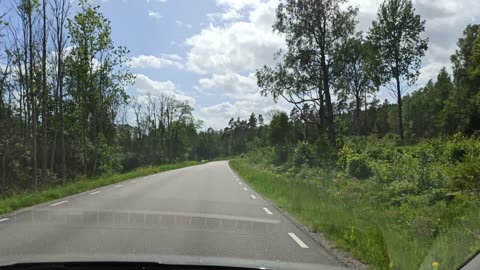 Bilfärd från Ånnaboda mot Örebro 11 Juni 2022