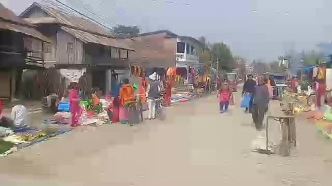 Nepali Local Village Hatiya Weekly Market Video