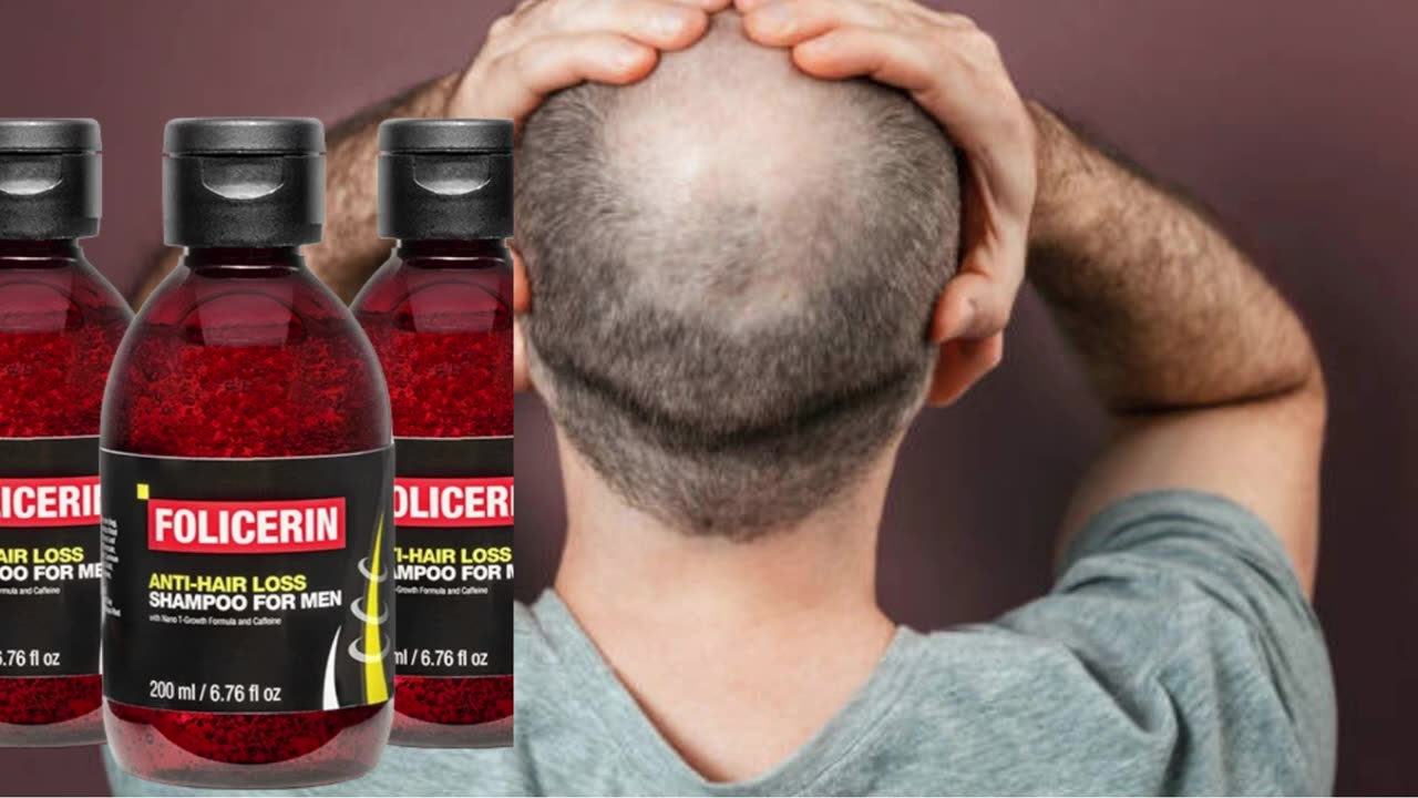 FOLICERIN⚠️ Revive Your Hair with Folicerin Shampoo- Say Goodbye to Hair Loss with Folicerin!