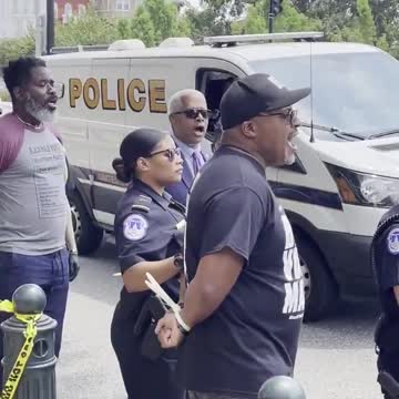 Democrat Rep. Hank Johnson Arrested During Voting Rights Protest