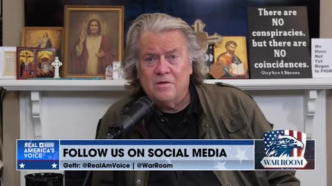 Steve Bannon Blasts Mike Johnson For Including Pay Raise In CR