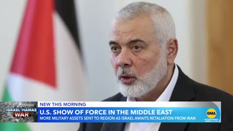 US increases show of force in Middle East