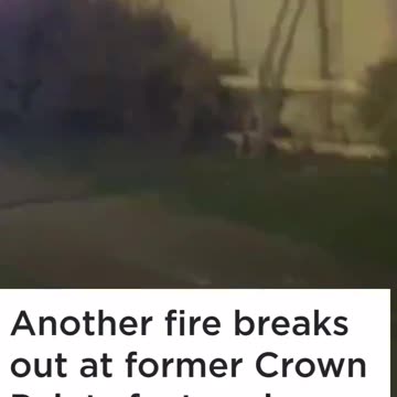 🚨 Coolock, Dublin The building designated for housing migrants caught fire