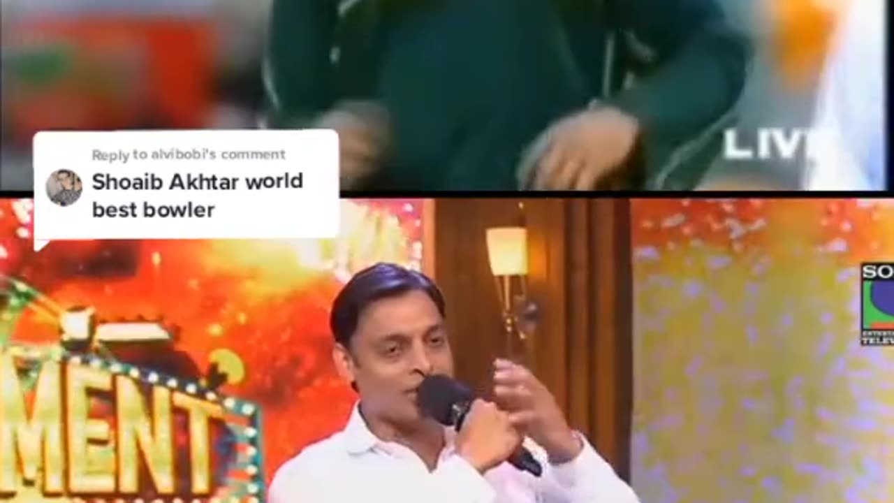 Shoaib akhtar Circket video