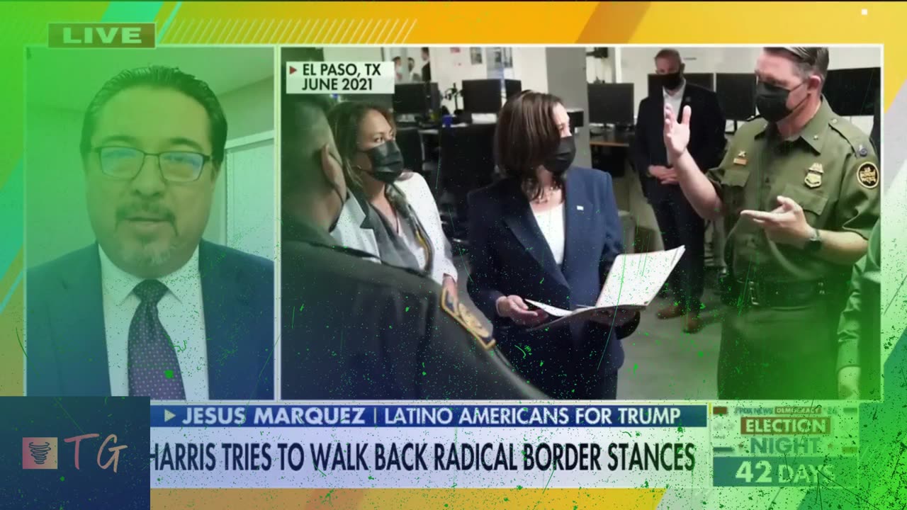 Kamala Harris caught on camera chanting "Down With Deportation!".