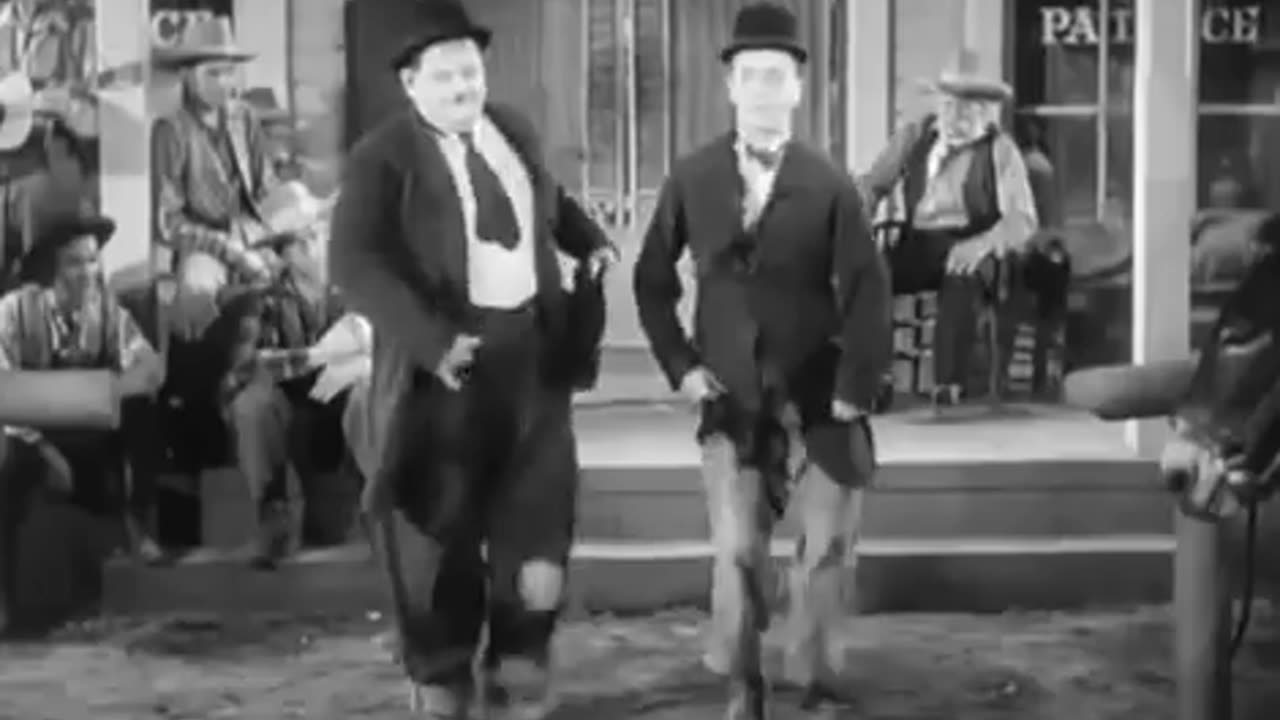 Laurel And Hardy, with Michael Jackson