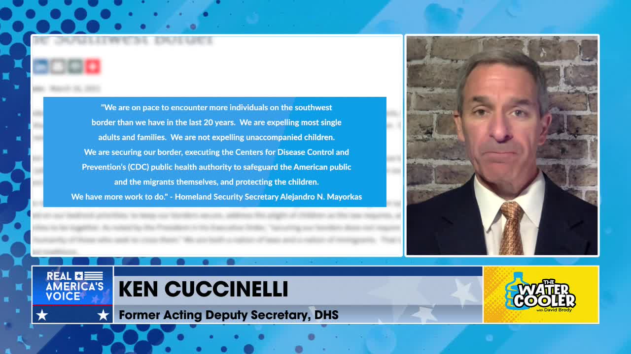 Ken Cuccinelli: Biden Administration's Disastrous Immigration Plans