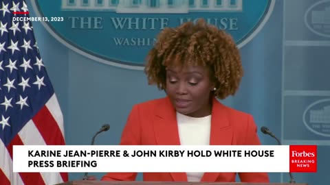 Karine Jean-Pierre Demands House GOP Not Go Home For The Holidays Without Passing Supplemental