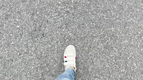 Walking on the street(in Korea street)