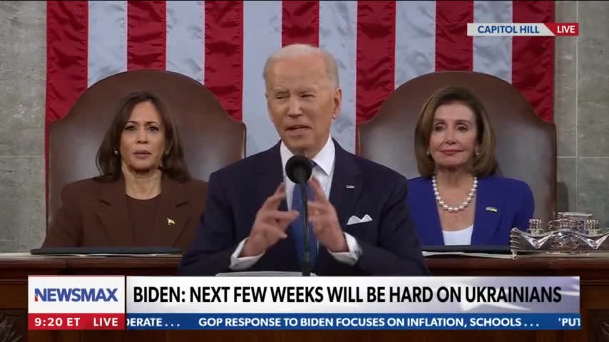 Watch Kamala's face when Biden calls Ukrainians "Iranians"