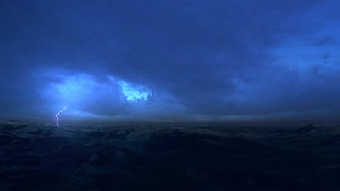 A Storm In The Dark Ocean