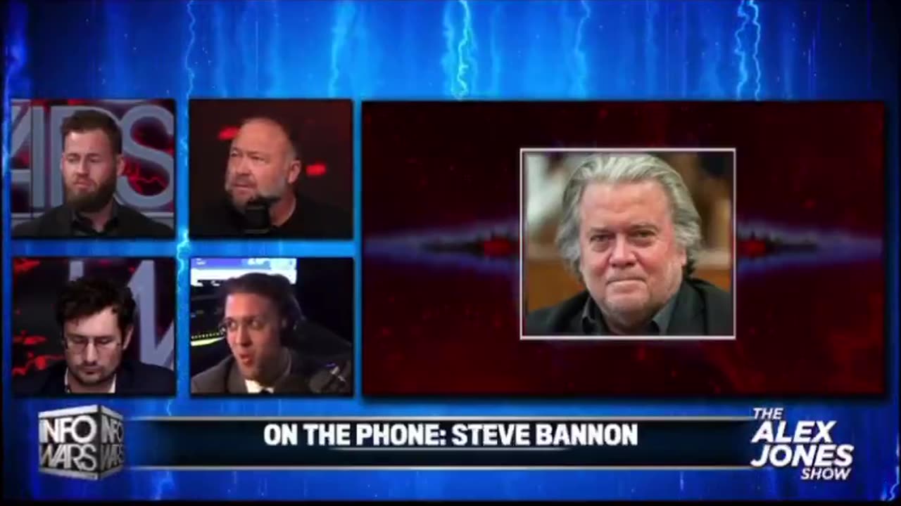 Steve Bannon’s advice to Alex Jones- go to the mattresses!