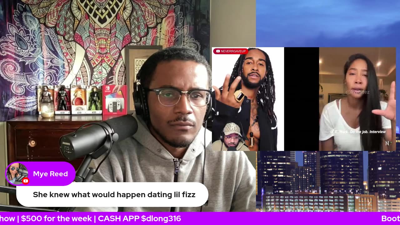 OMARION GETS MAD HIS BABY MAMA FUQED HIS MANS ......TELLS ON ON JASON LEE SHOW