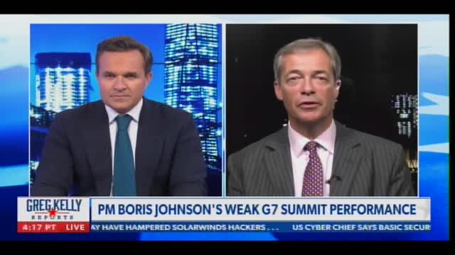 Nigel Farage Destroys Joe Biden on G7 Performance