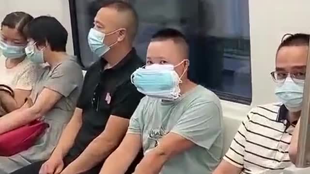 WEARING A WHOLE BOX OF MASKS! HOW DOES HE BREATHE?