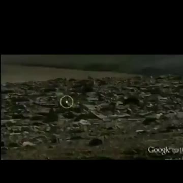 What do we see on he surface of Mars