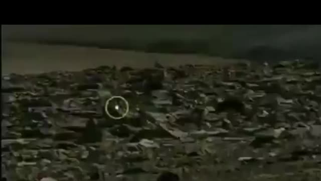 What do we see on he surface of Mars