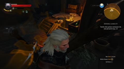 Witcher 3 - Novigrad Closed City Find Other Partner In Note & Look For Keys