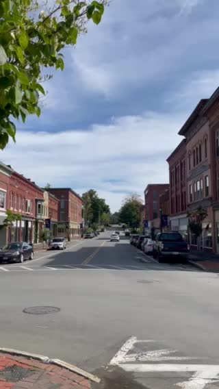 Houlton, Maine. Older part of town.