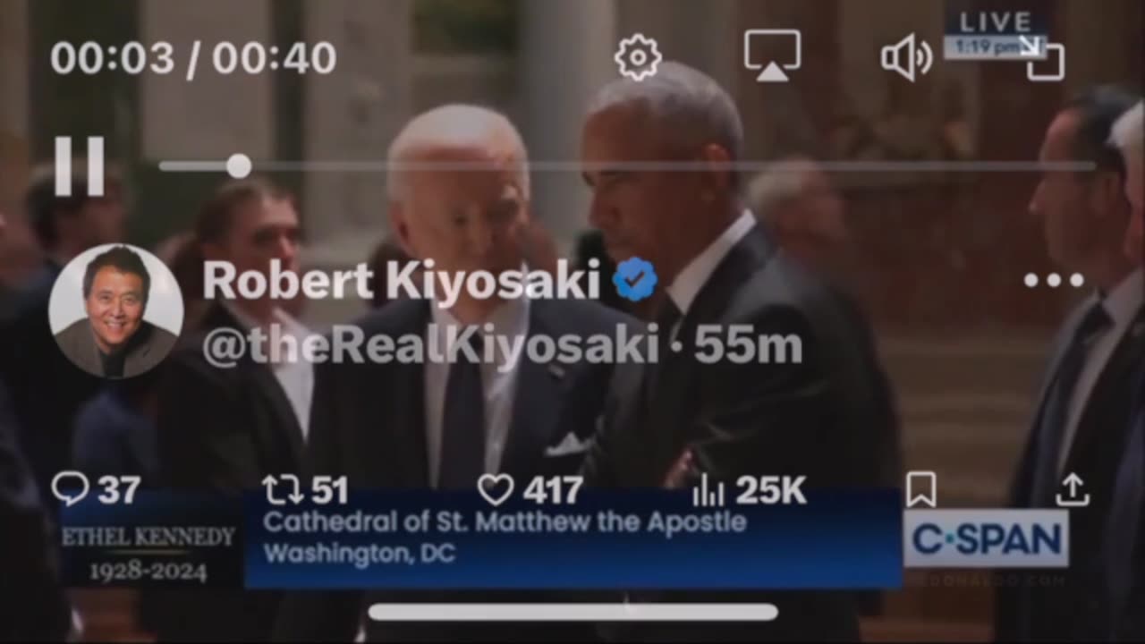 Robert Kiyosaki (X): Barak-O and Tito Joe At The Funeral (Subtitle By LipReader; English-Dubbed)