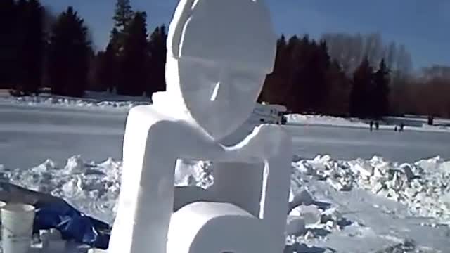 African snow art