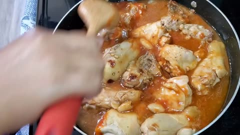 Chicken Afritada(Canadian Style Chicken Stew)FILCAN RECIPE.