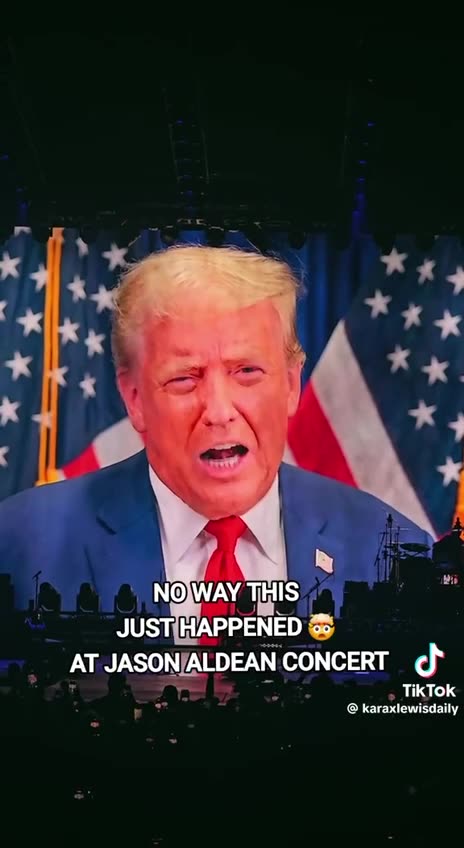 So this happened at a Jason Aldean concert