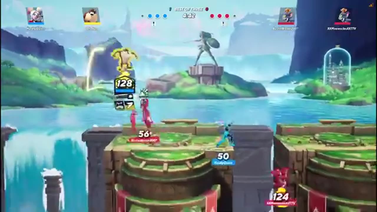 Rouge the Dark as TAZ in MultiVerse